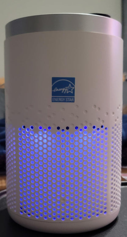 Purificator de aer MK20, Filtru HEPA 4 in 1 Carbon activ, sterilizare UV, Super silențios reducerea fumului, polenului, prafului, părului de animale și mirosurilor., A+++🌳
