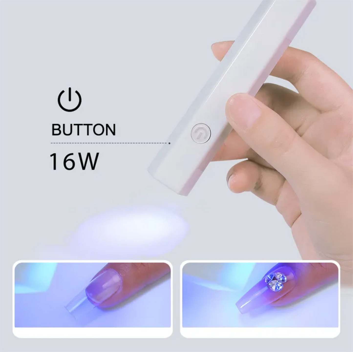 1+1 GRATIS Lampa UV cu Incarcare USB