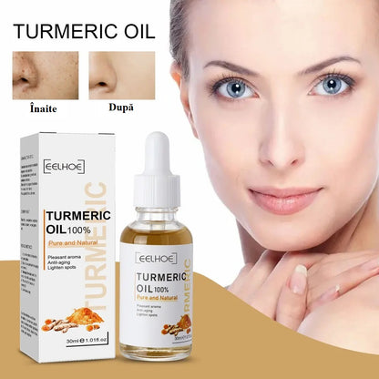1+1 GRATIS Ser 100% Natural Ulei de Turmeric Anti-rid Anti-îmbătrânire 30ml